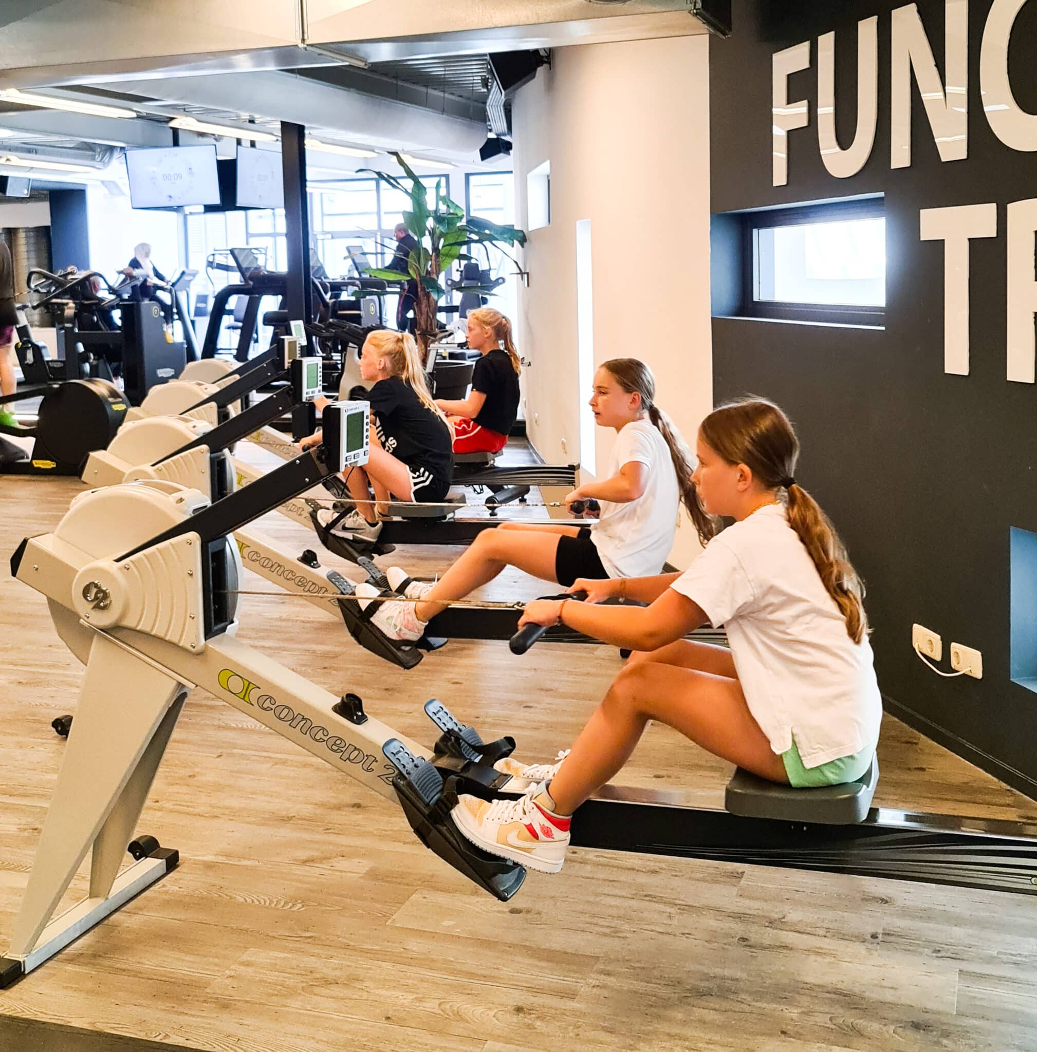 Jeugdfitness bij arendse health club